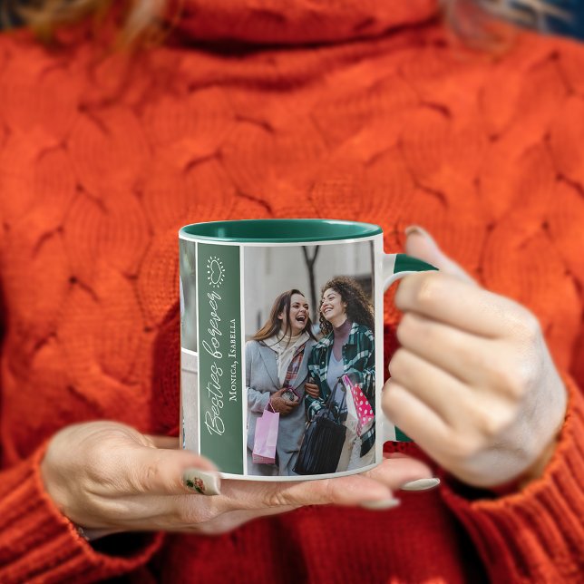 Caneca Besties Para Sempre Fotografar Mug De Café (Criador carregado)