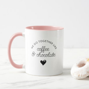 Caneca Bestimento Personalizado Engraçado ou Chocolate Na