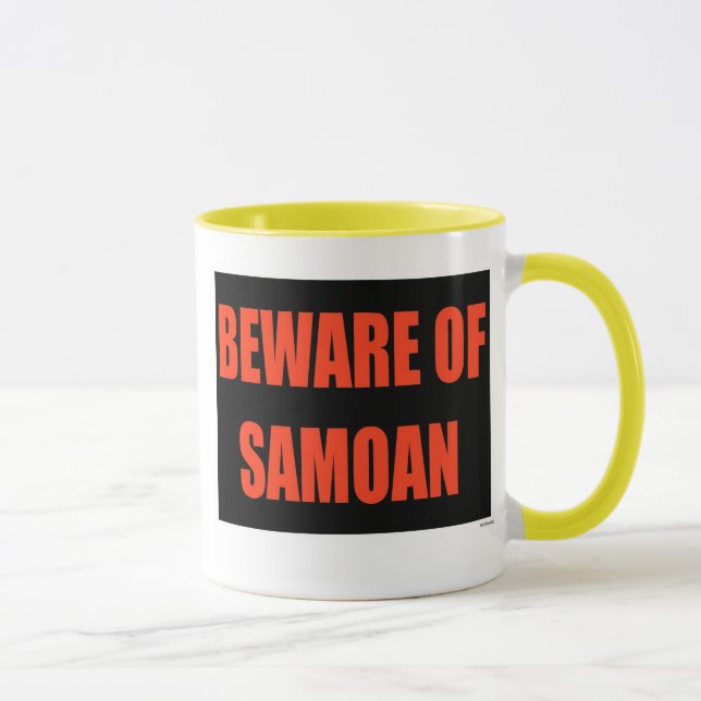 Caneca Beware do Samoan (Direita)