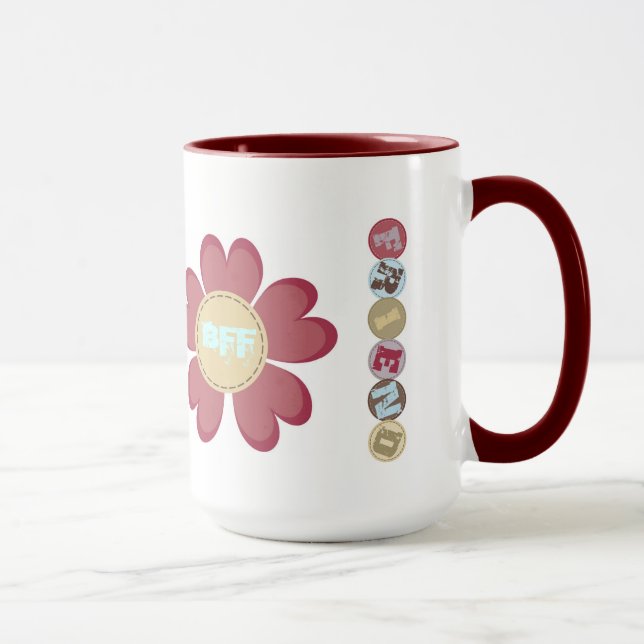 Caneca BFF - Presente Mug (Direita)