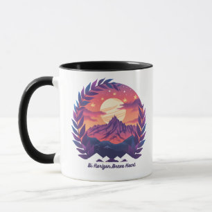 Caneca Bi Horizon Brave Heart LGBTQ Acampamento Bissexu