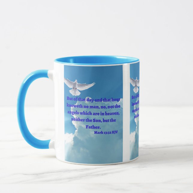 Caneca Bíblia 13:32 KJV Verse Pic Tone Mug (Esquerda)