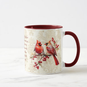 Caneca Bíblia Cardinal Verse Mug -