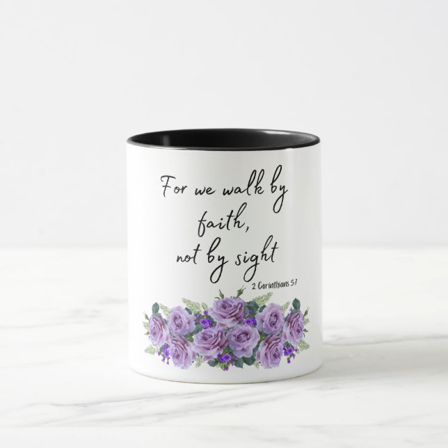Caneca Bíblia Cristã Inspiradora Verso (Centro)