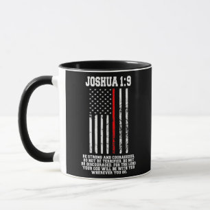 Caneca Bíblia de Bombeiros da Linha Vermelha fina - Verse