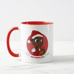 Caneca Bicho de Natal bonito