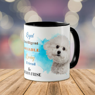 Caneca Bichon Frise Dog Amigo Leal