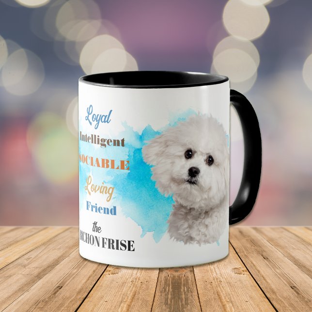 Caneca Bichon Frise Dog Amigo Leal (Criador carregado)