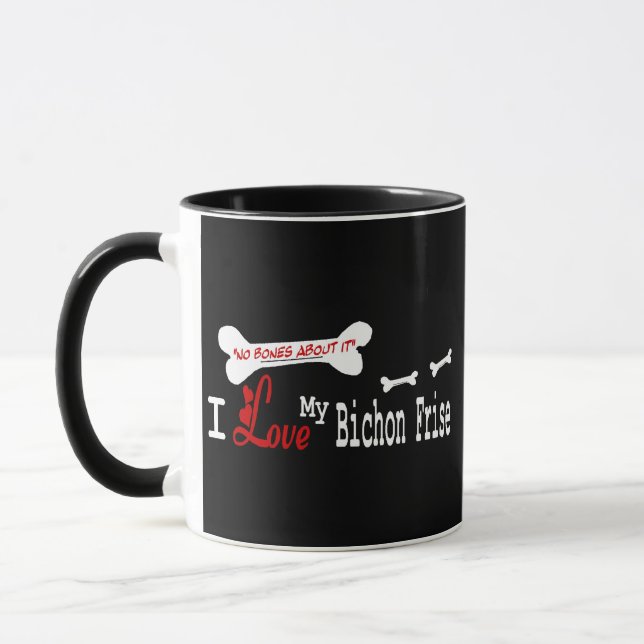 Caneca Bichon Frise (I Love) (Esquerda)