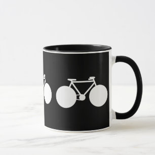 Caneca bicicleta agradável. biking. bicicleta-temático