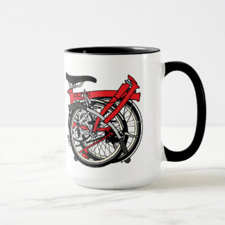 Caneca Bicicleta de Brompton dobrada