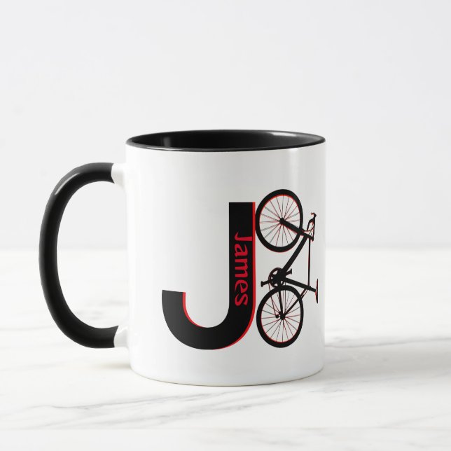 Caneca Bicicleta de montanha, descida, bicicleta (Esquerda)