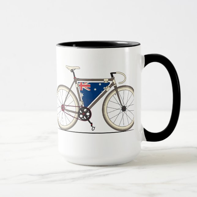 Caneca Bicicleta do amor, amor Austrália (Direita)