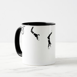Caneca Bicicleta engraçada que é apenas como eu rolo -