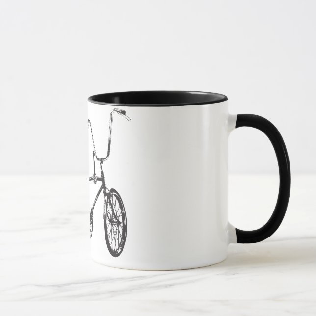 Caneca Bicicleta original da velha escola (Direita)