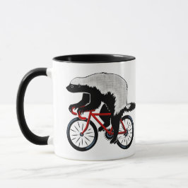 Caneca Bicycle Honey Badger