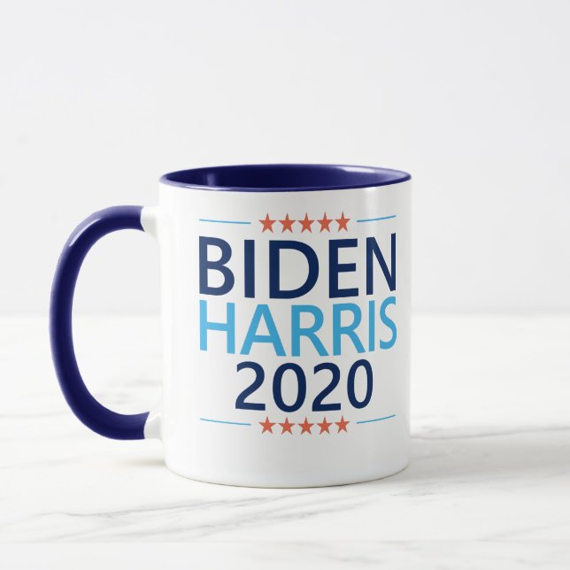 Caneca Biden Harris 2020 para Presidente Eleição EUA (Esquerda)