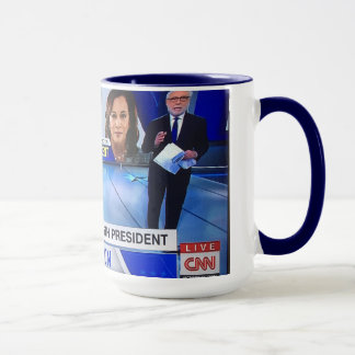 CANECA BIDEN/HARRIS WIN — CNN CHAMA A RAÇA