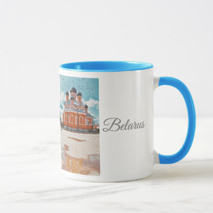 Caneca Bielorrússia Б е л а у р с ь Xipa de Mug da Igreja