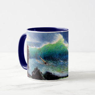 Caneca Bierstadt - A Costa do Mar Turquesa