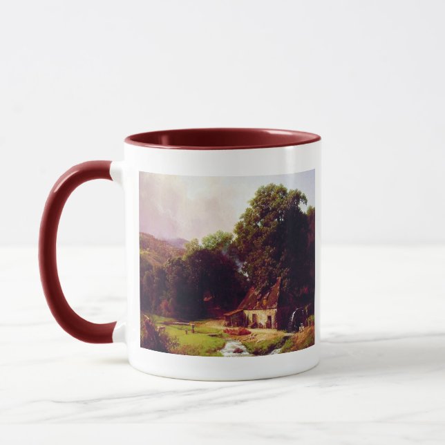 Caneca Bierstadt Albert The Old Mill (Esquerda)