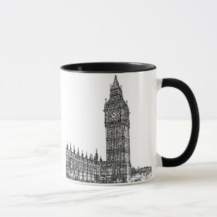Caneca ~ Big Ben de Londres