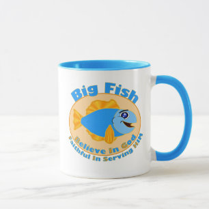 Caneca Big Fish Acredita em Deus