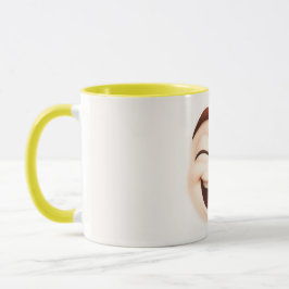 Caneca Big happy laugh – closed eyes smiling face