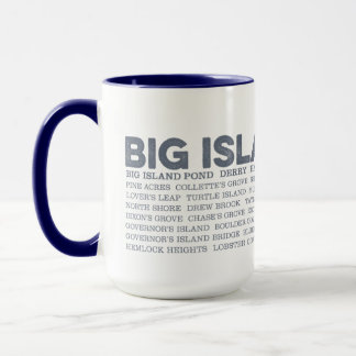 Caneca Big Island Pond New Hampshire Coffee Mug