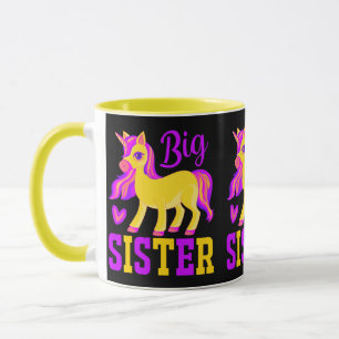 Caneca Big Sister Magical Unicorn
