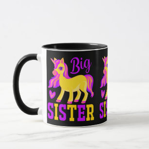 Caneca Big Sister Magical Unicorn