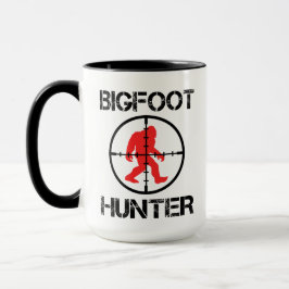Caneca Bigfoot Hunter Funny Bigfoot Lover