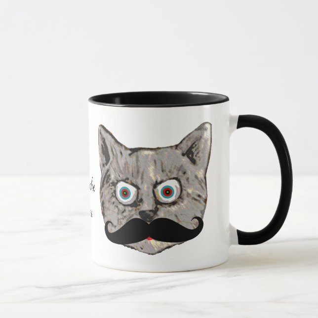 Caneca bigode de gato (Direita)