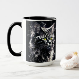 Caneca Bigodes de Neon