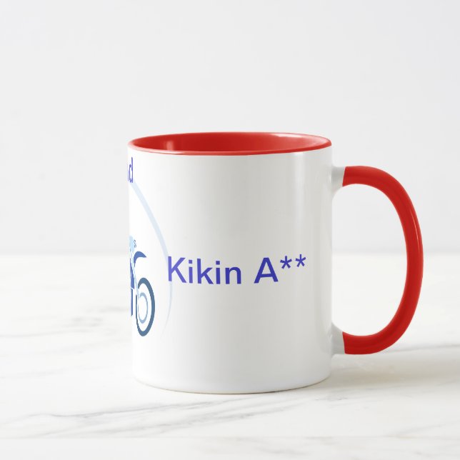 Caneca Biker de vetor de diafragma (Direita)