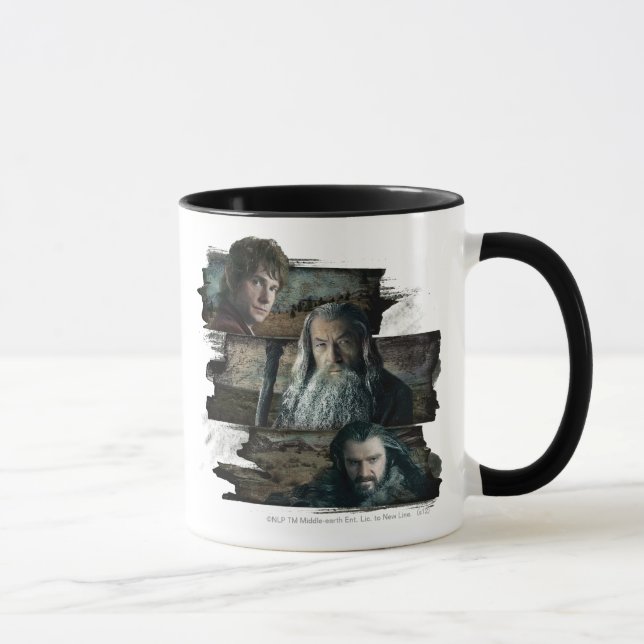 Caneca BILBO BAGGINS™, Gandalf, THORIN OAKENSHIELD™ (Direita)