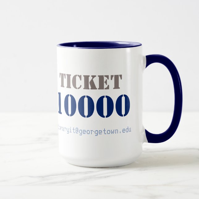 Caneca Bilhete 10K ILUMINADO (Direita)