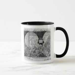 Caneca Bilhete para a coroação de George III