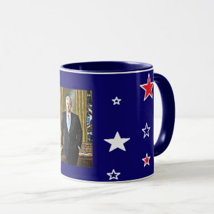 Caneca Bill Clinton 42º Presidente Keepsasaame Coffee Mug