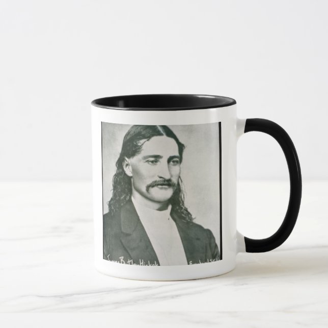 Caneca "Bill selvagem" Hickok (foto de b/w) (Direita)