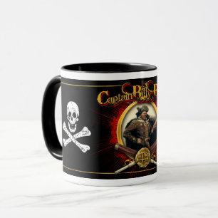 Caneca Billy Bones Pirata Coffee Mug