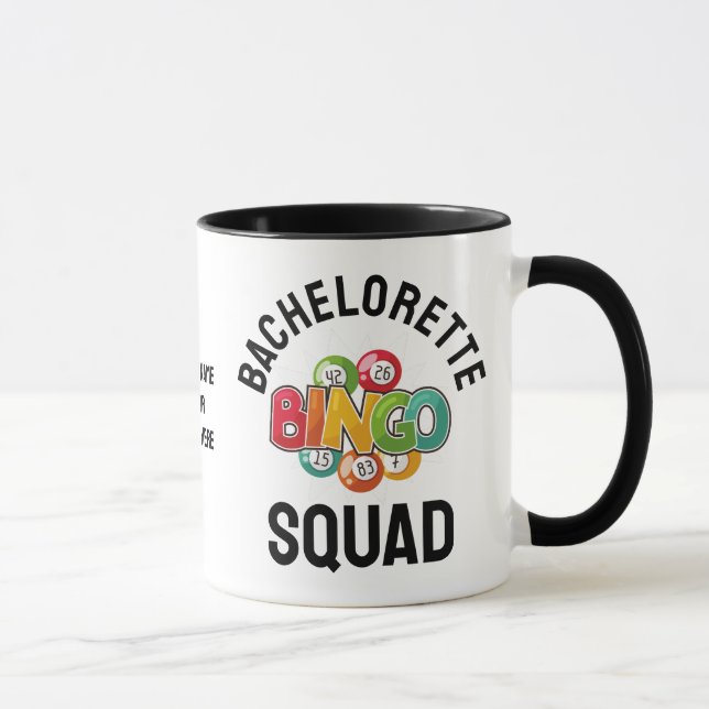 CANECA BINGO DE DESPEDIDA DE SOLTEIRA PERSONALIZADO (Direita)