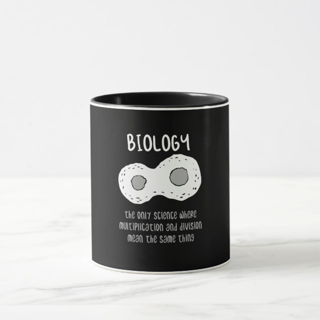 Caneca Biologia - Biologia O Único Presente Ciência (Centro)