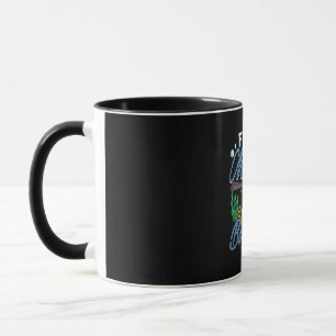 Caneca Biologia Marinha do Futuro Bonito e Engraçado