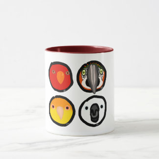 Caneca Birb Familiar de Utsumi