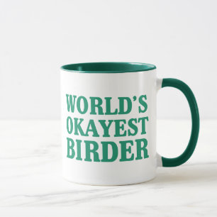 Caneca Birder do Okayest do mundo