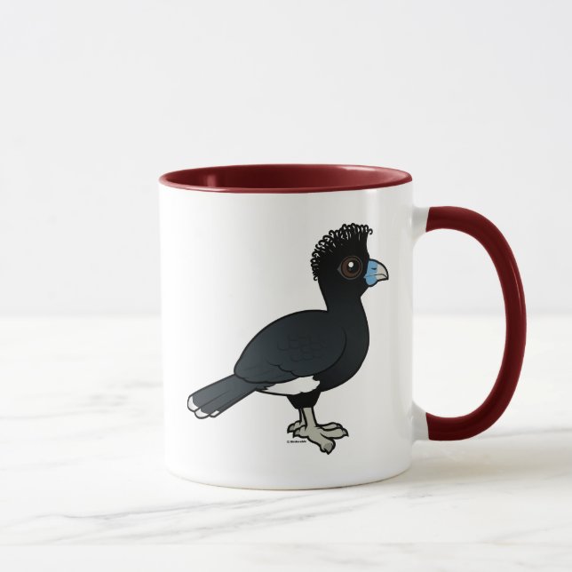 Caneca Birdorable Azul-faturou Curassow (Direita)