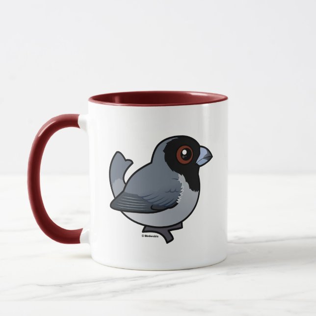 Caneca Birdorable Black-Face Tanager (Esquerda)