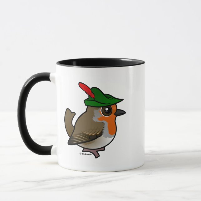 Caneca Birdorable European Robin Hood (Esquerda)
