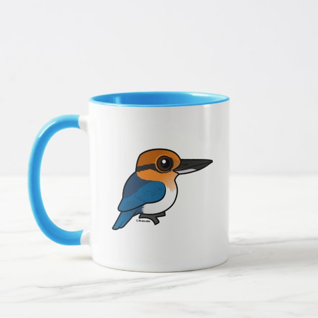 Caneca Birdorable Guam Kingfisher (Esquerda)